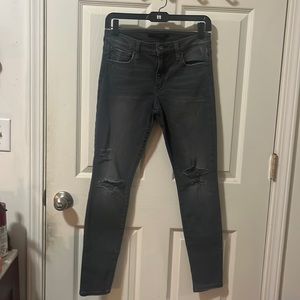 Joe’s distressed jeans